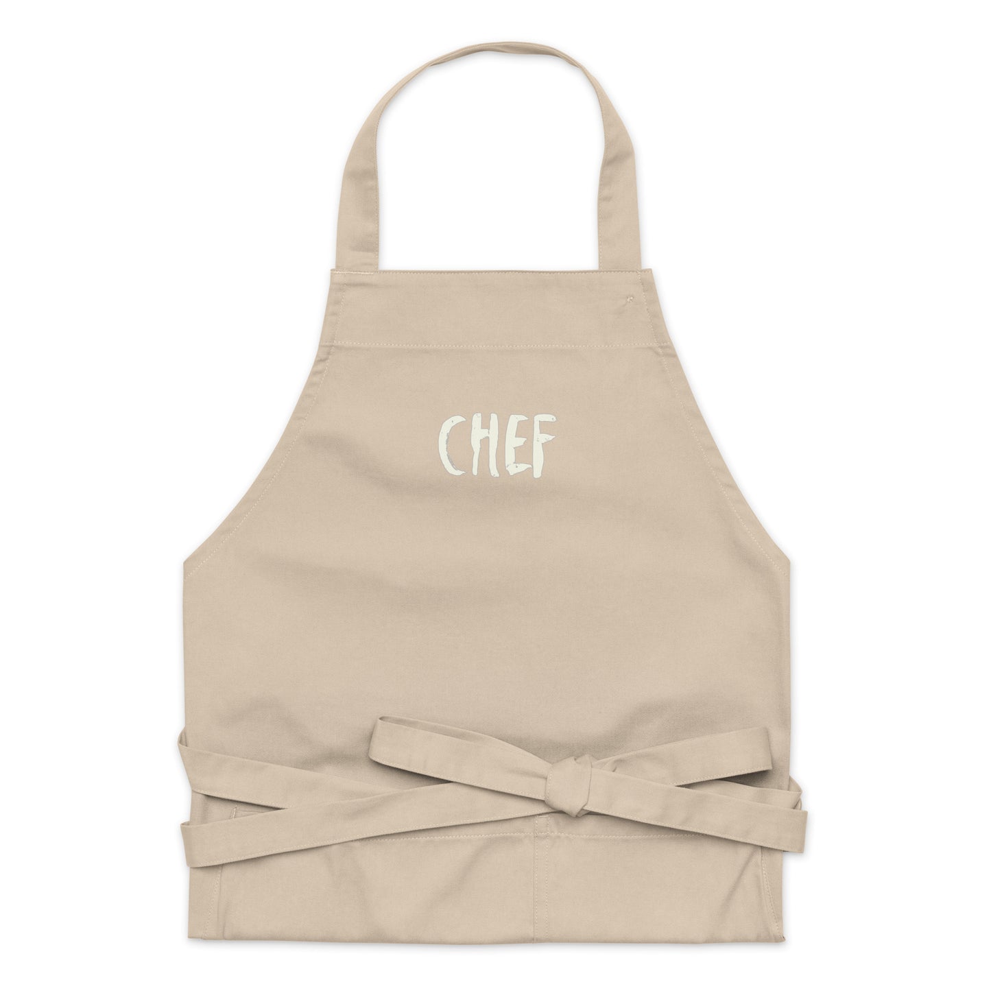 "Chef" Organic cotton apron