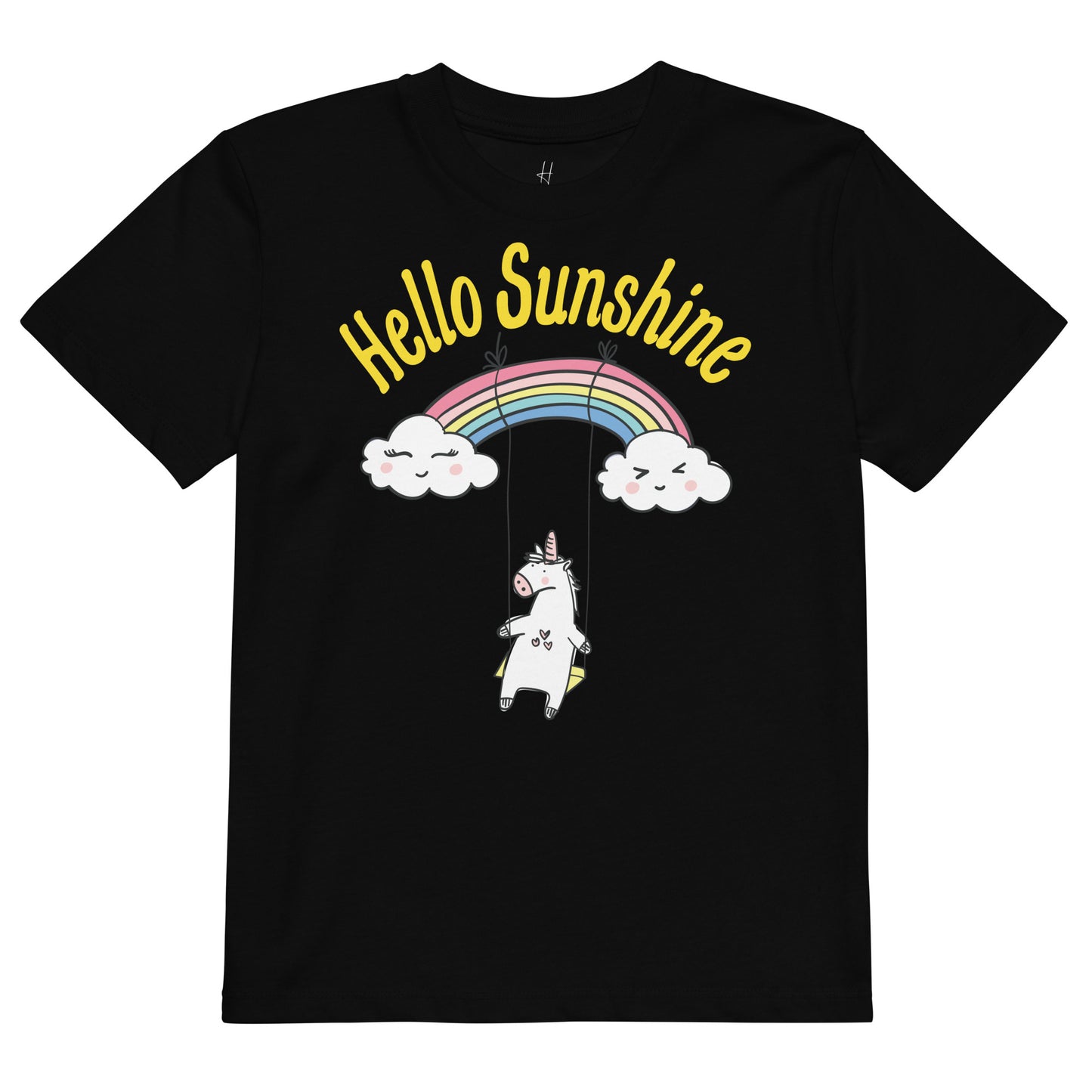Organic cotton kids t-shirt - Hello Sunshine