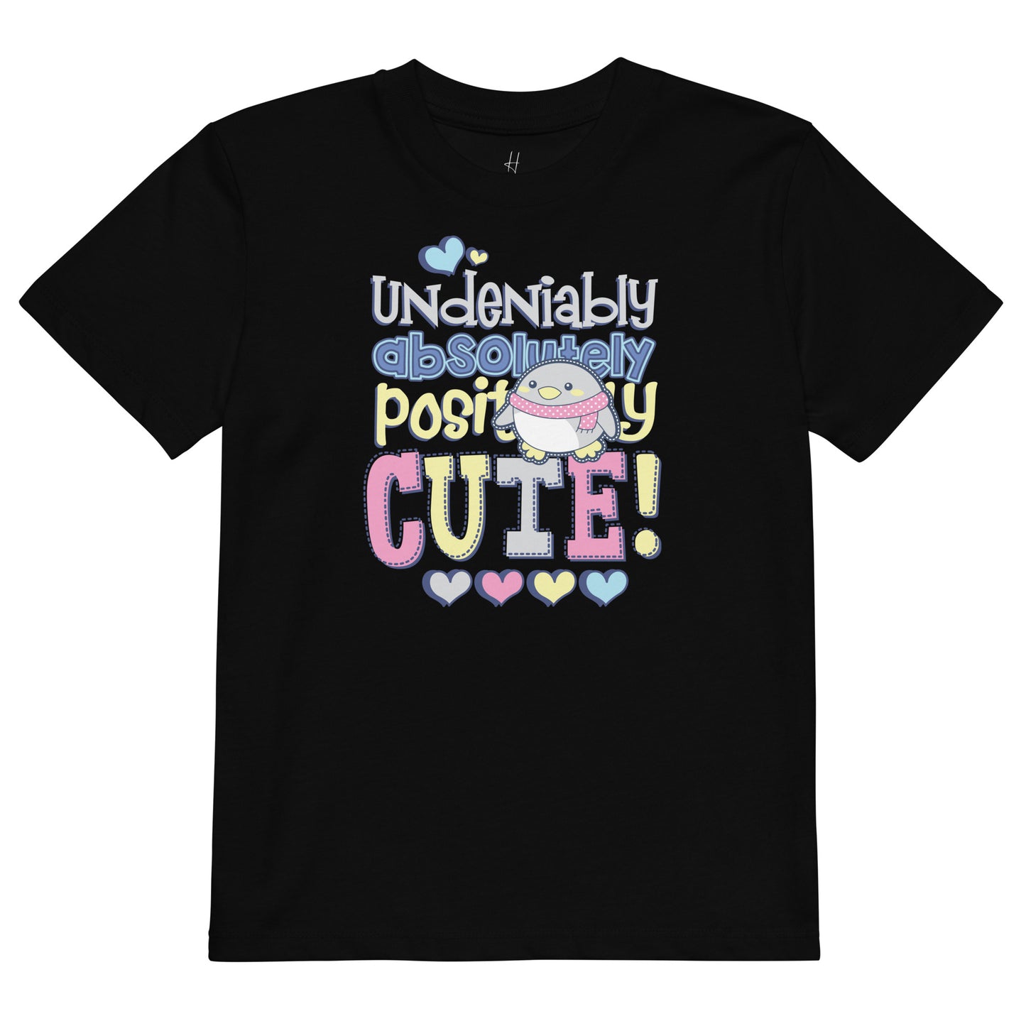 Organic cotton kids t-shirt - Undeniably Cute