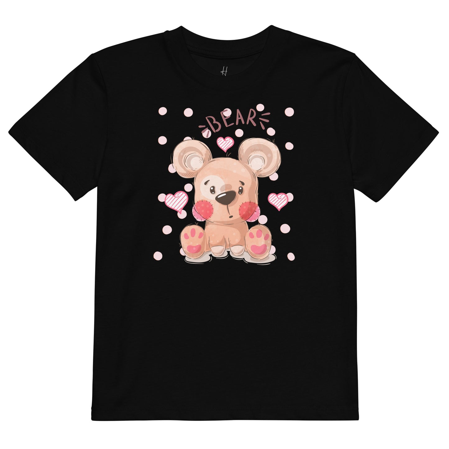 Organic cotton kids t-shirt - Teddy Bear