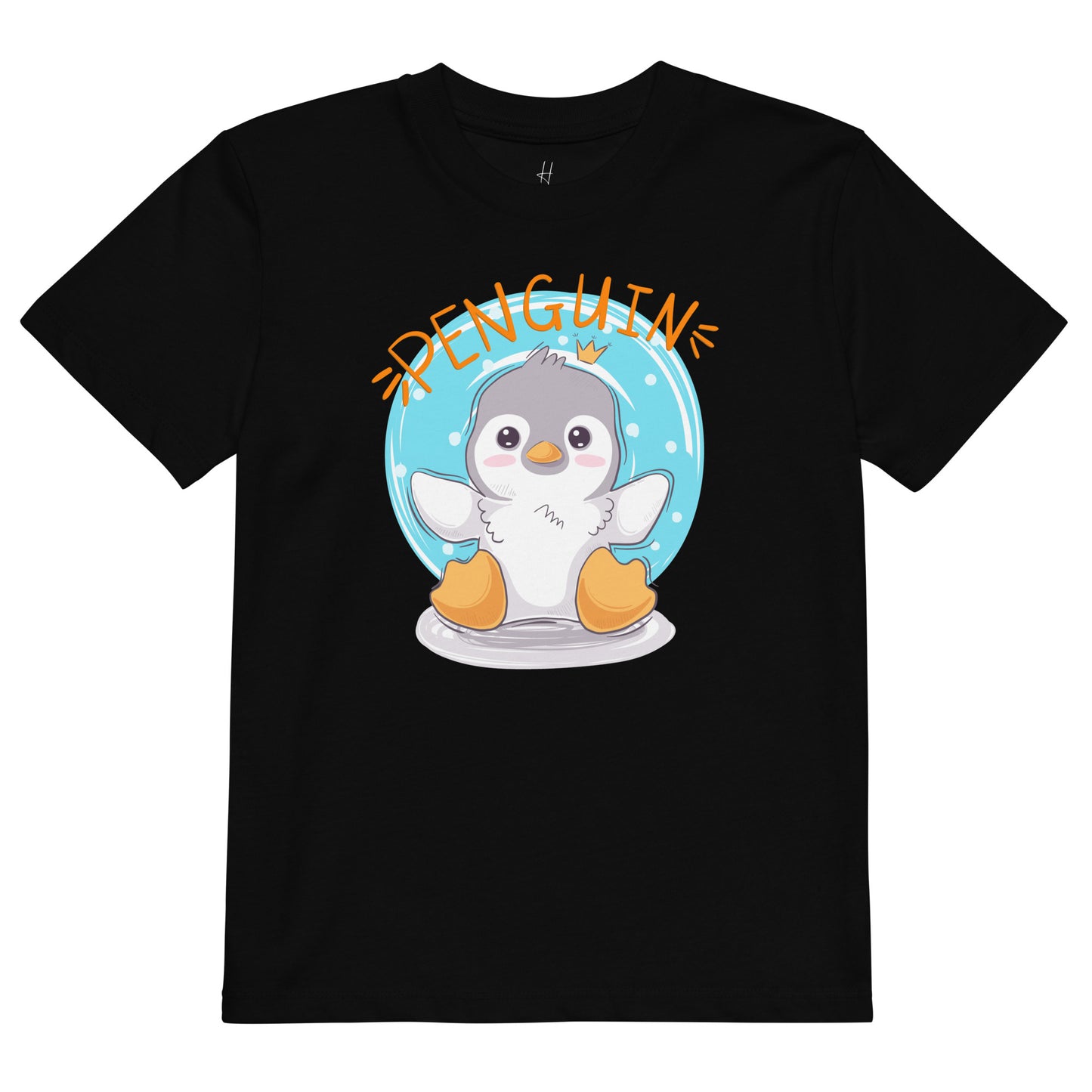 Organic cotton kids t-shirt - Penguin