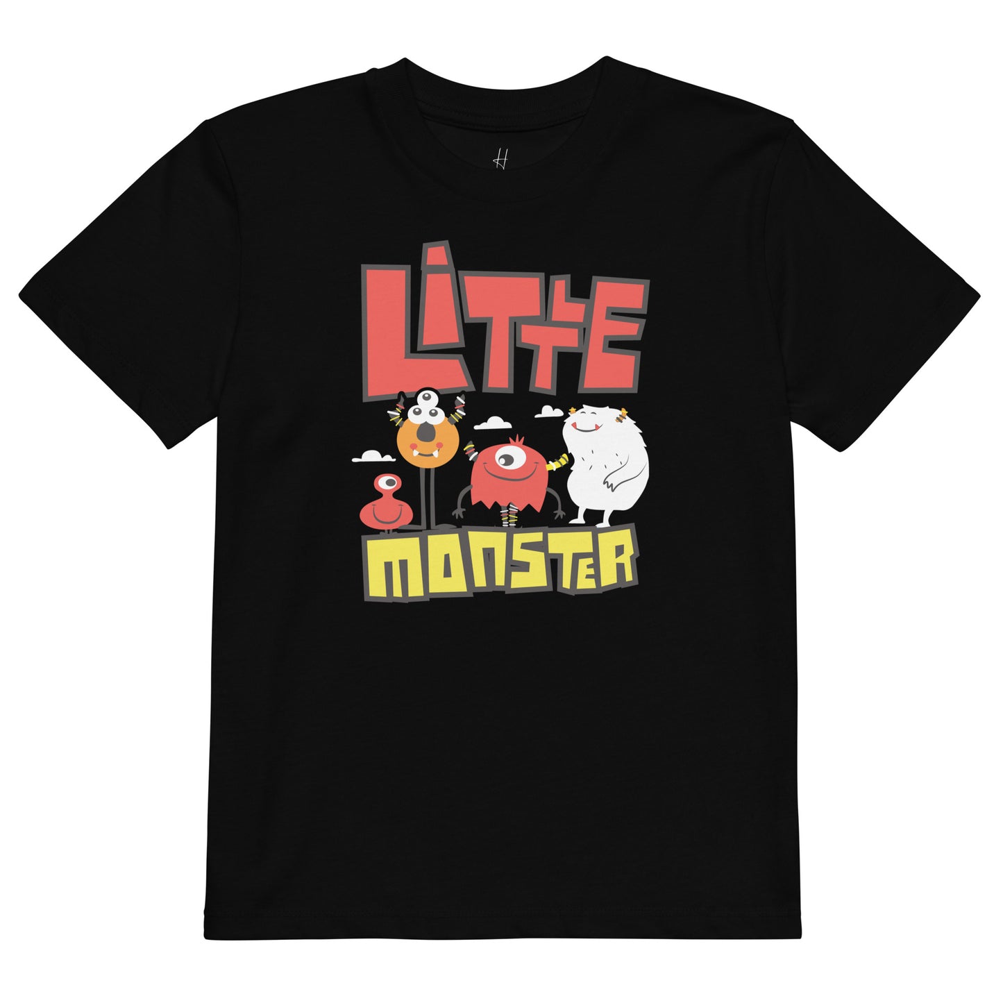 Organic cotton kids t-shirt - Little Monster