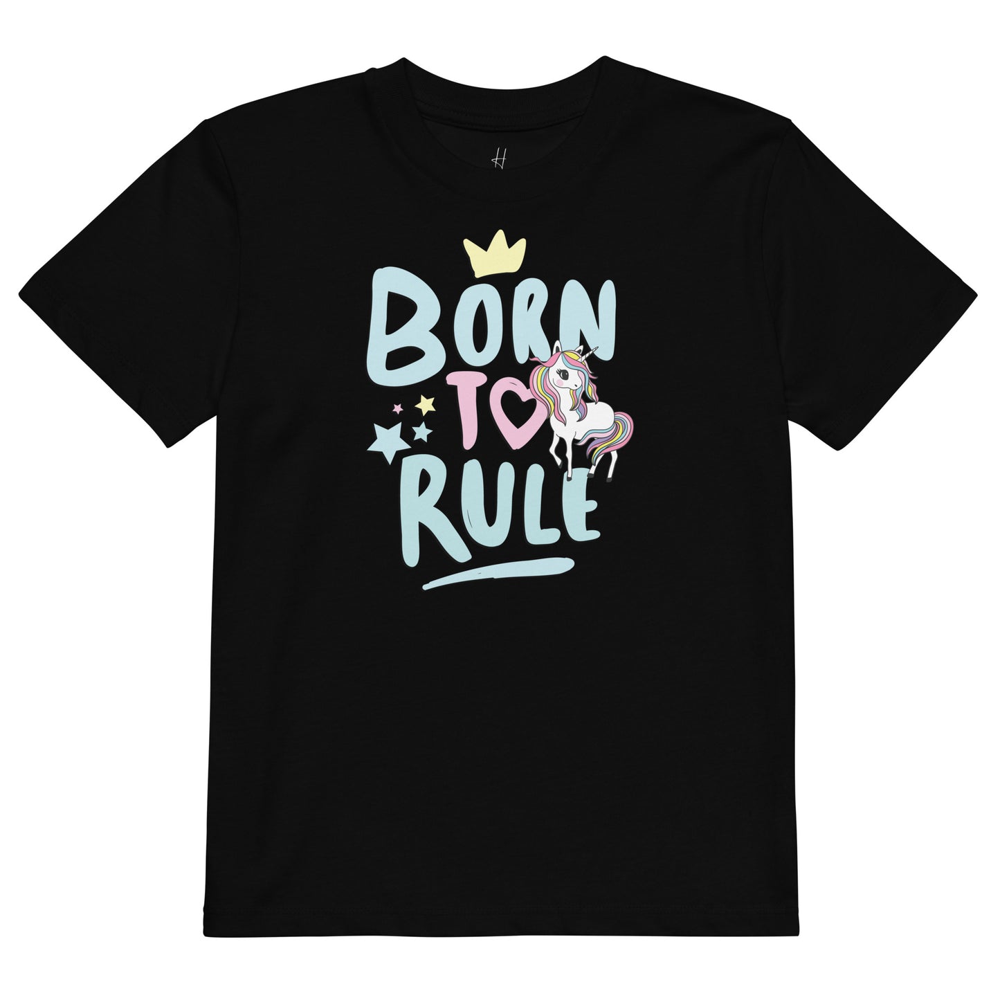 Organic cotton kids t-shirt - Born to Rule