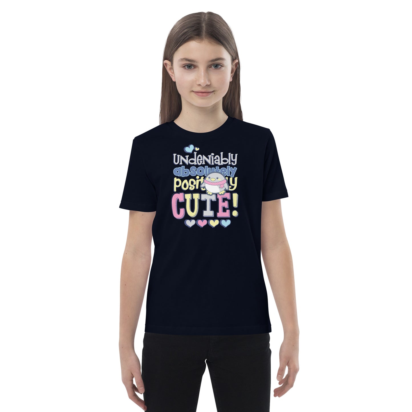 Organic cotton kids t-shirt - Undeniably Cute