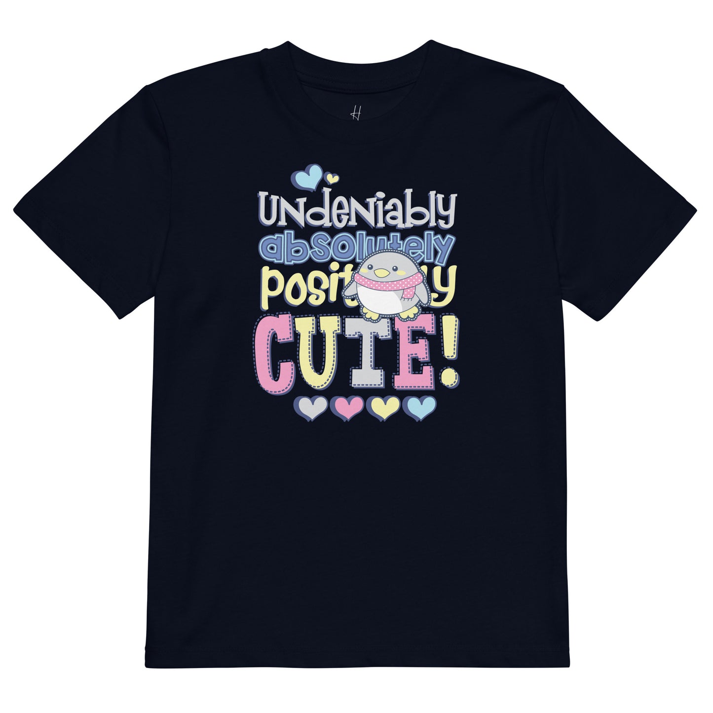 Organic cotton kids t-shirt - Undeniably Cute