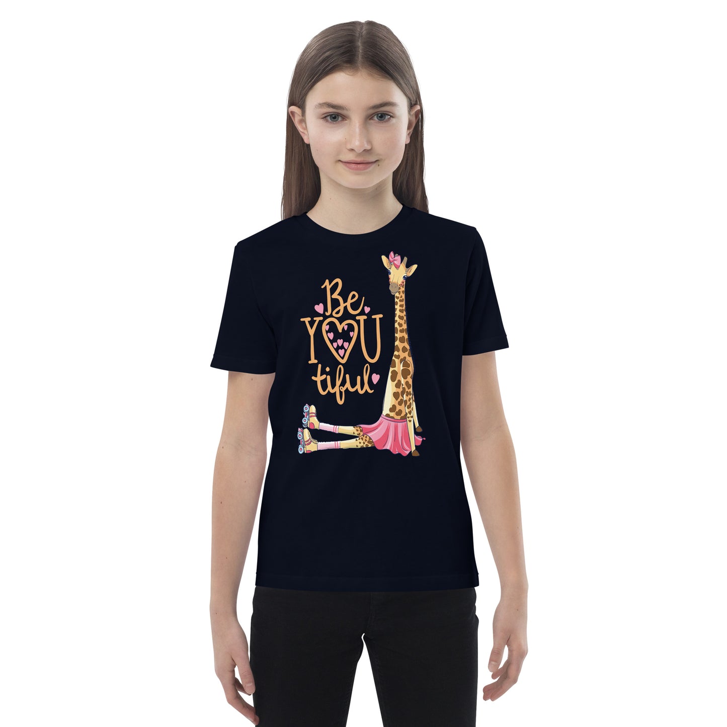Organic cotton kids t-shirt - Be-YOU-tiful
