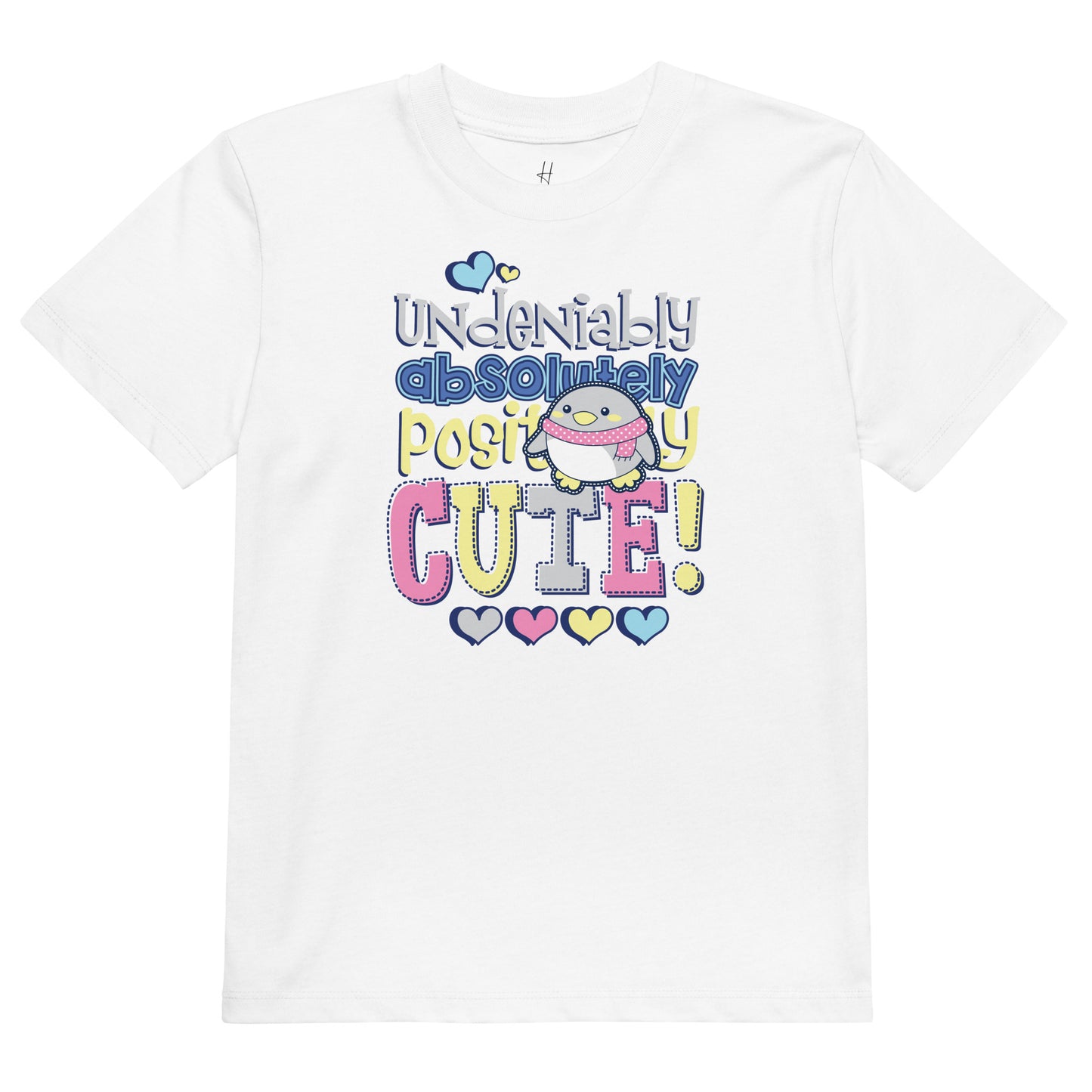 オーガニックコットンのキッズTシャツ - 文句なしにかわいい