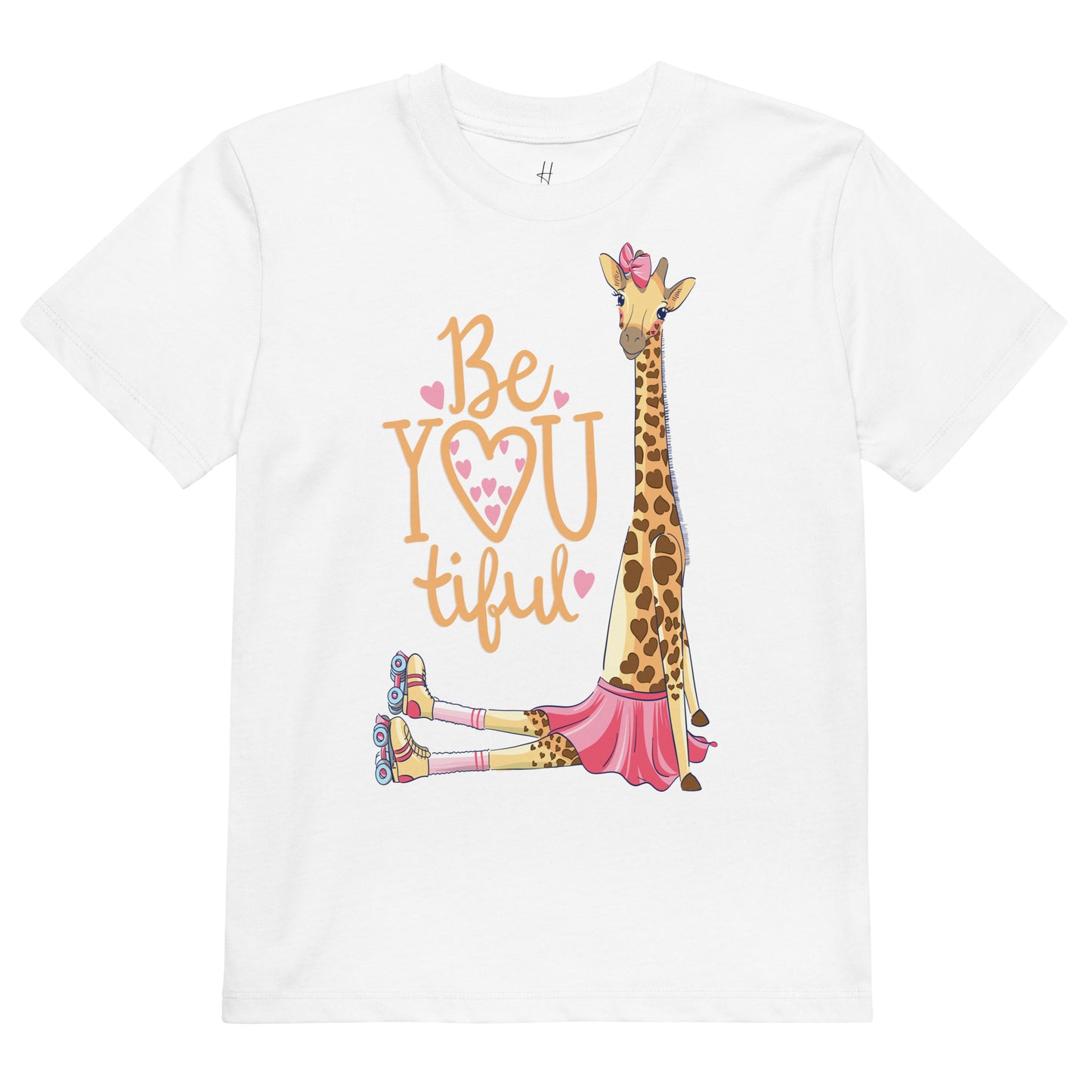 Organic cotton kids t-shirt - Be-YOU-tiful