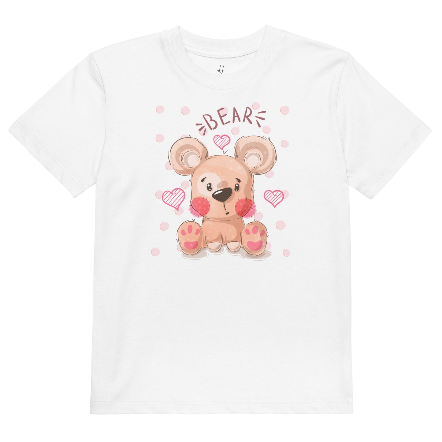 Organic cotton kids t-shirt - Teddy Bear