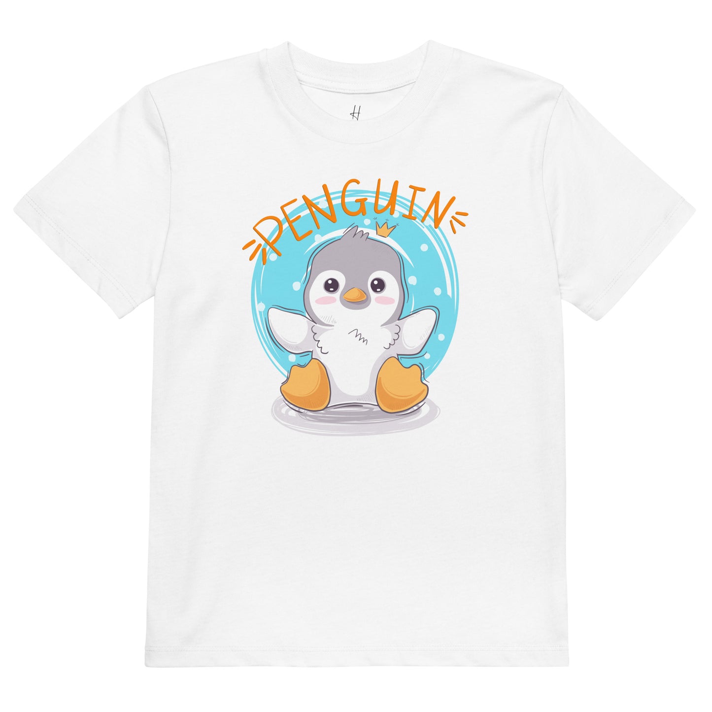 Organic cotton kids t-shirt - Penguin