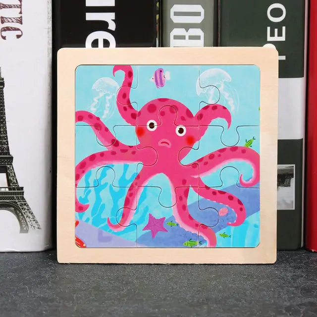 PuzzlePlay チャンキー木製パズル