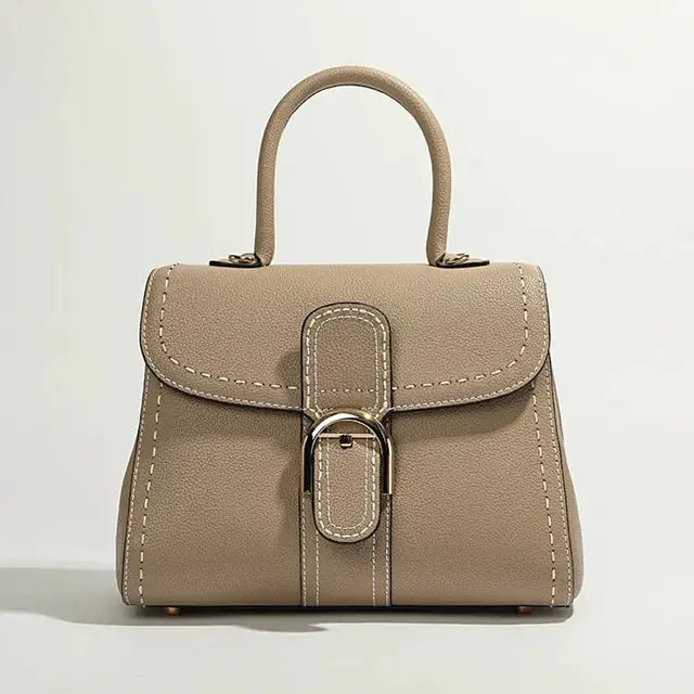 Klassische Togo-Handtasche aus Rindsleder