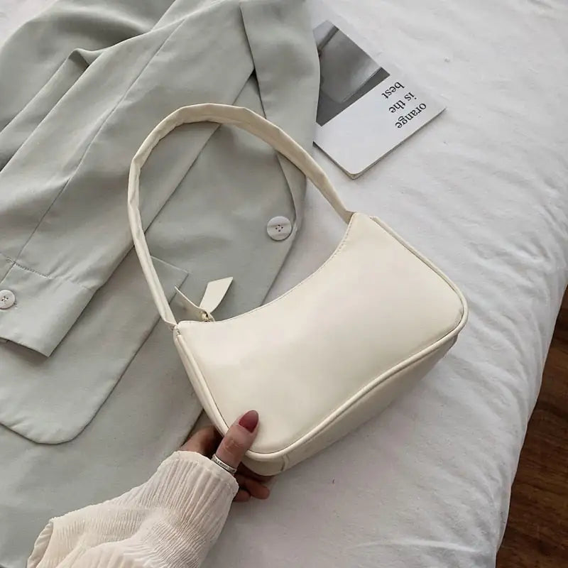 Vintage Style Faux Leather Hobo Bag