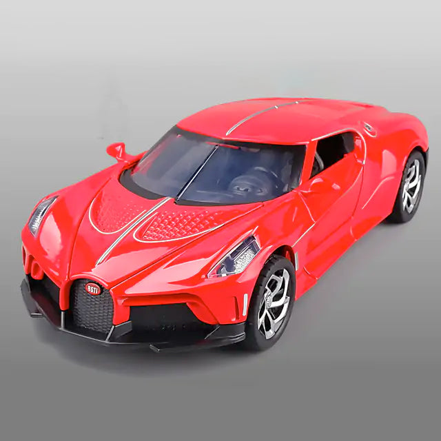 ブガッティ ラ ヴォワチュール ノワール合金モデル スポーツカー