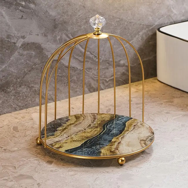 Bird Cage Cosmetic Organizer