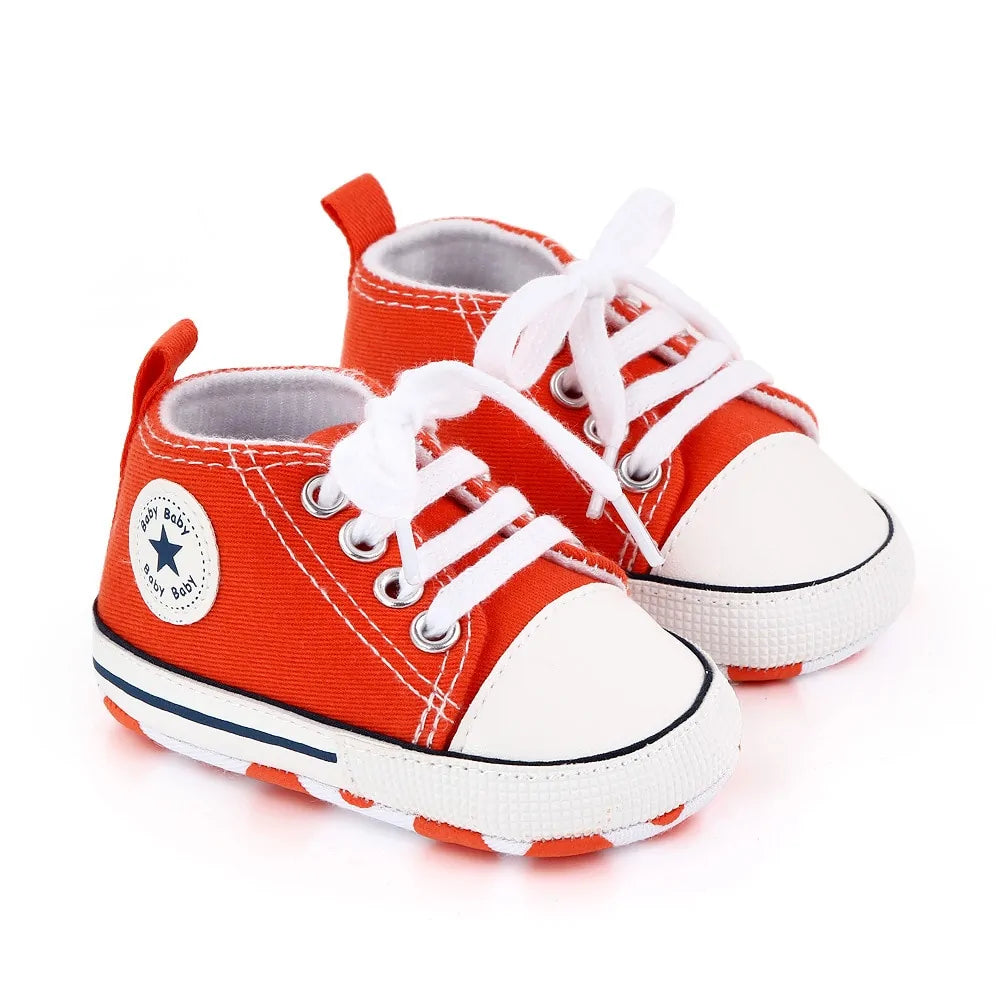 Little Explorer High Top Canvas Shoes