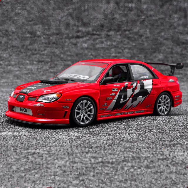 Subaru Impreza Alloy Model Racing Car