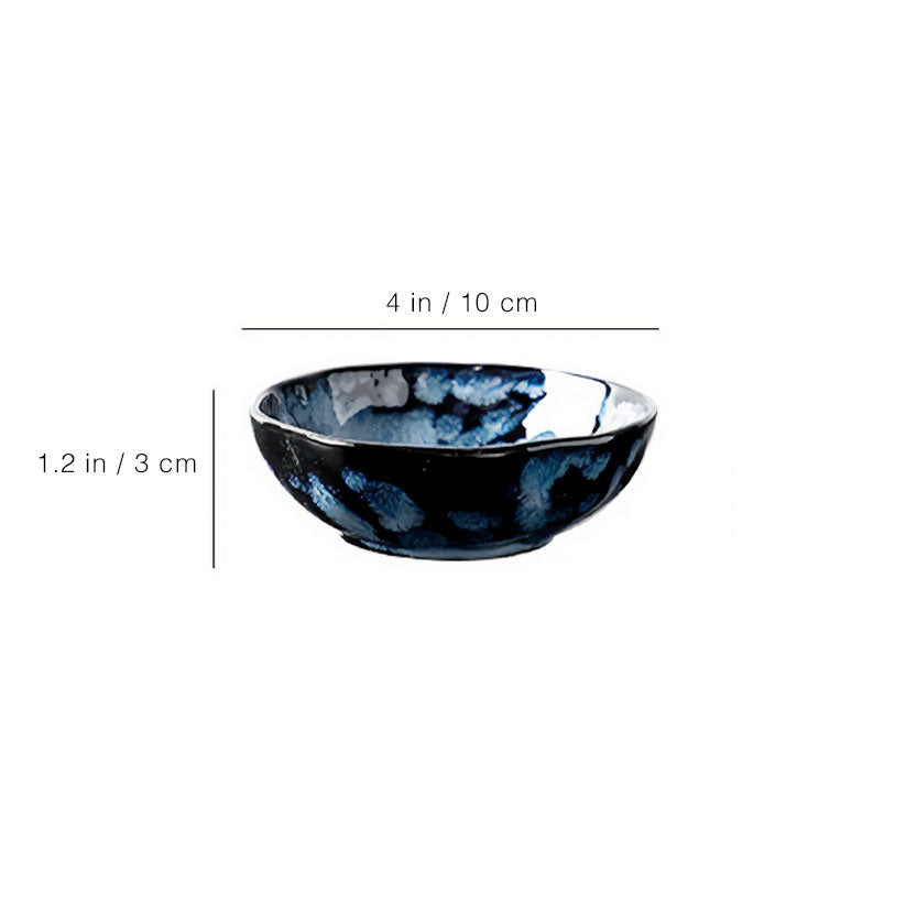 Vintage Azure Ceramic Dinnerware