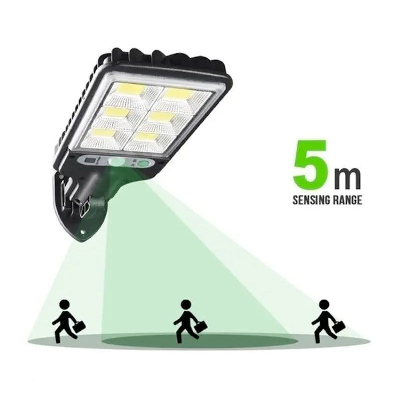 GlowGuard Motion-Sensing Outdoor Wall Lamp