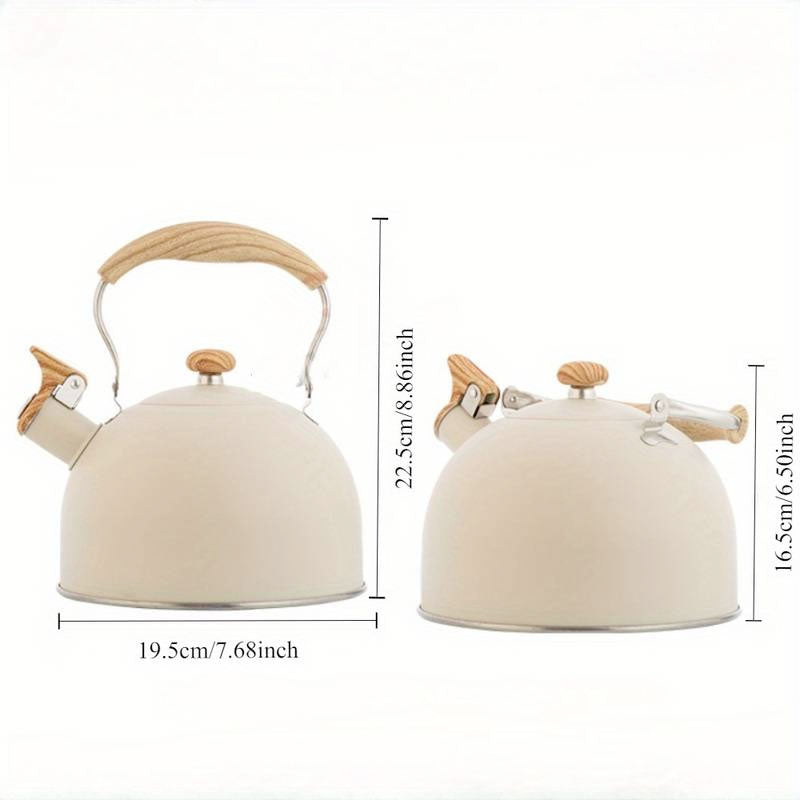 Classic 2.5L Stainless Steel Stovetop Whistling Kettle