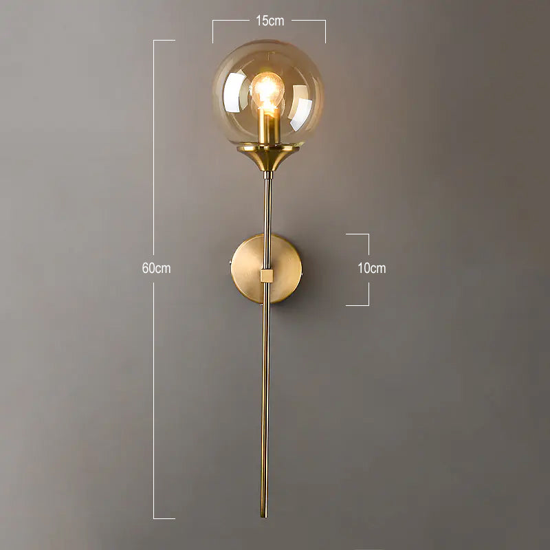Modern Glass Wall Lamp