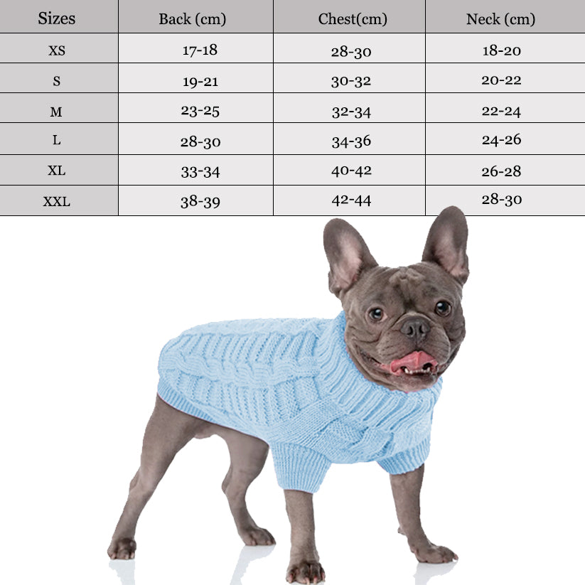 KozyKnit Turtleneck Pet Sweaters