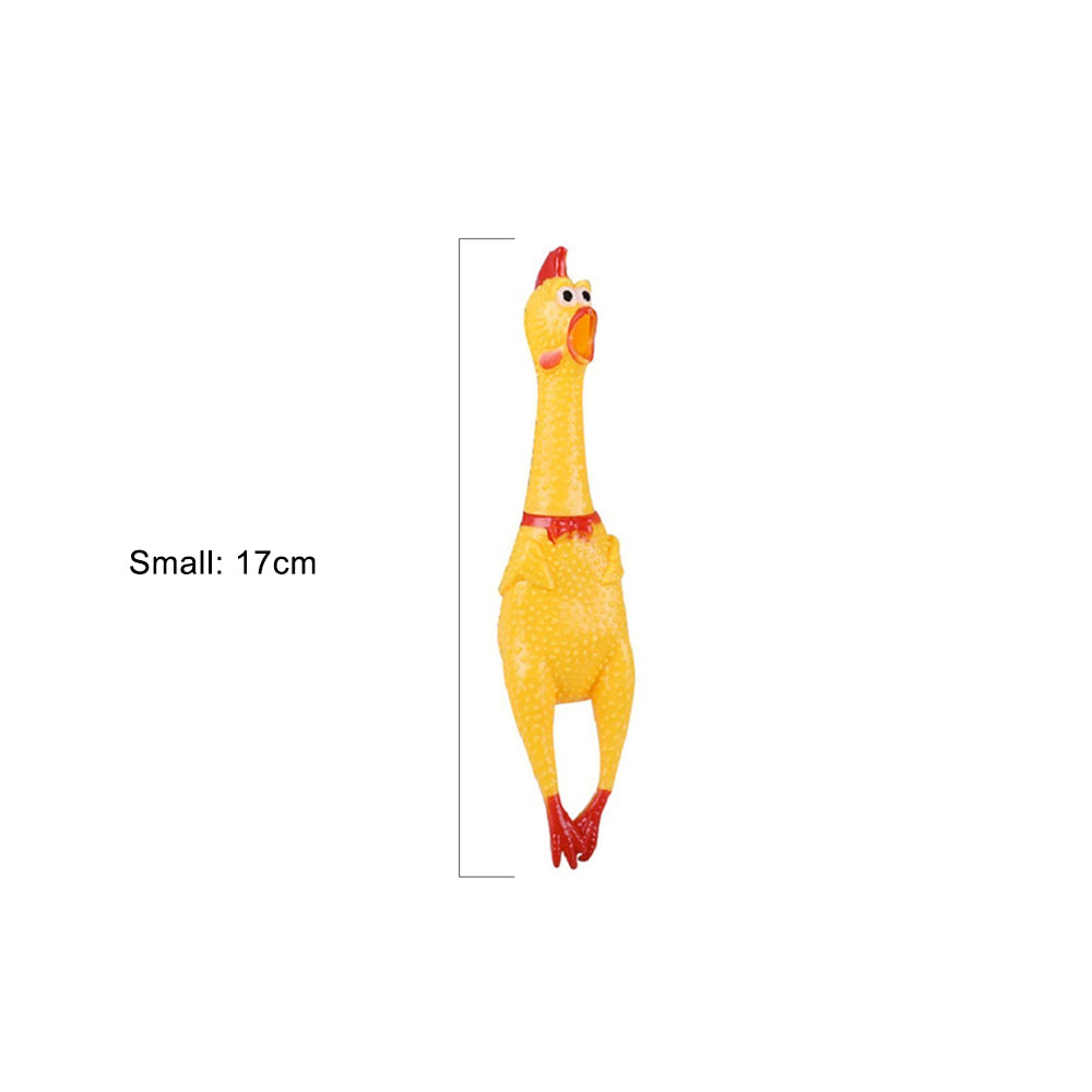 SqueakMaster Screaming Chicken Chew Toy