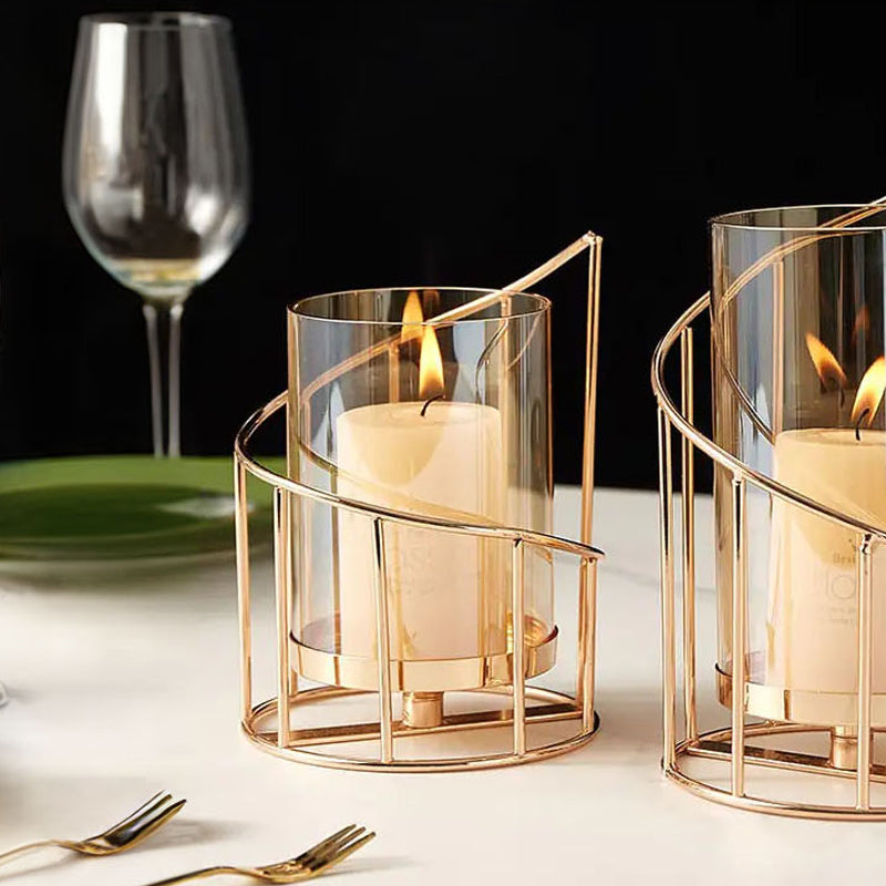 Spiral Elegance Candle Holder