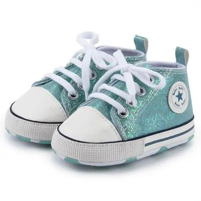 Twinkle Toes High Top Glitter Shoes