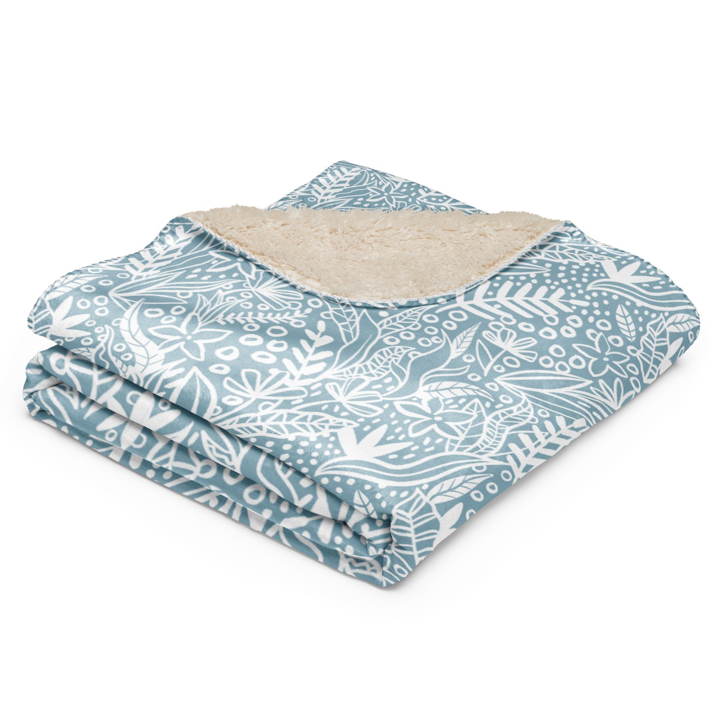 Sherpa blanket - Forest Whispers