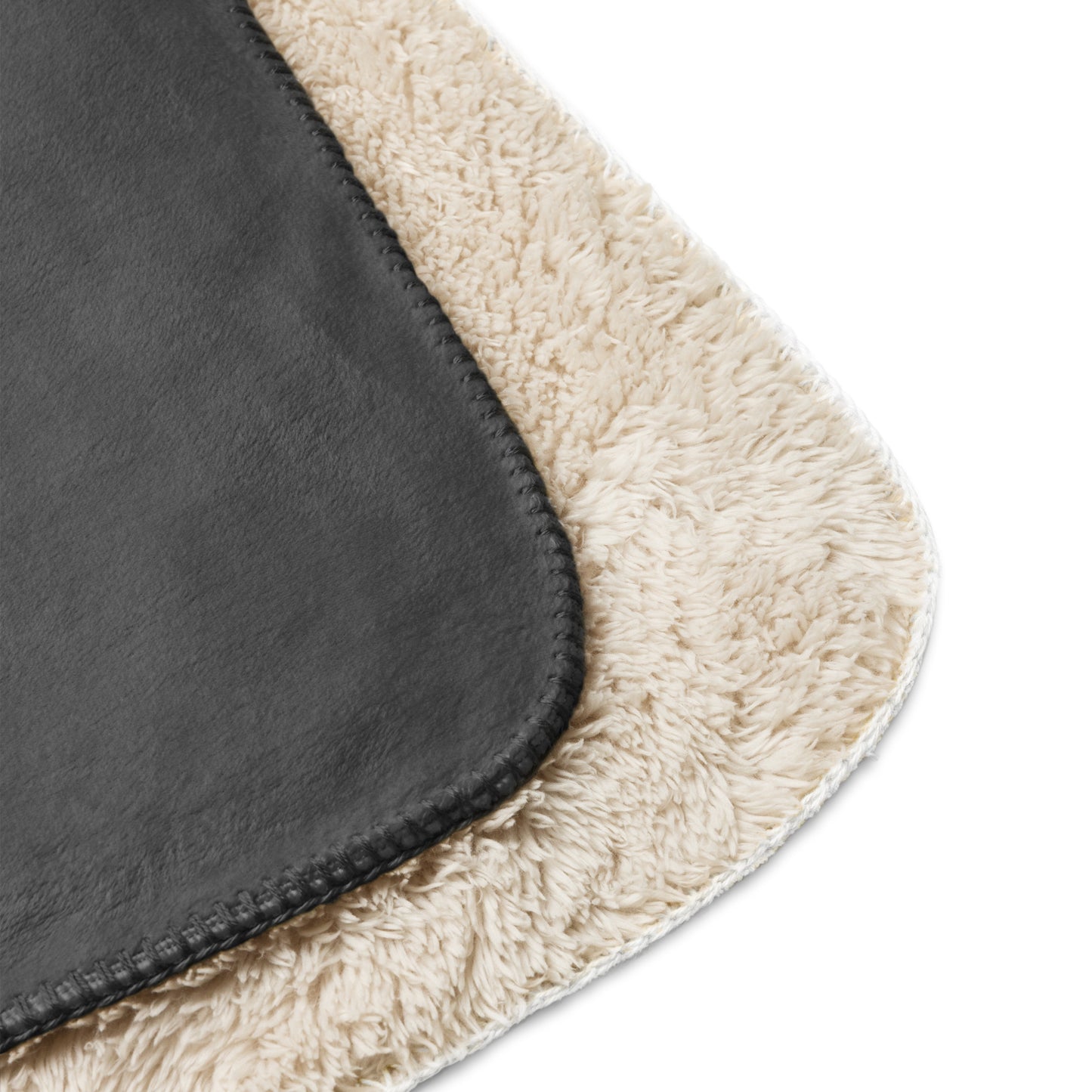 Sherpa blanket - Charcoal Grey