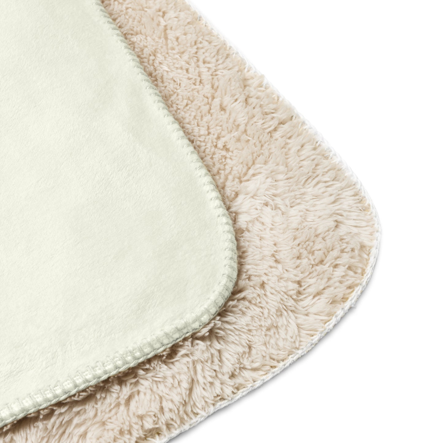 Sherpa blanket - Ivory