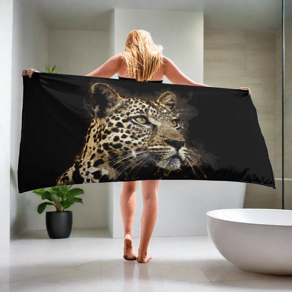 Africa's Big Five Printed Beach / Bath Towels