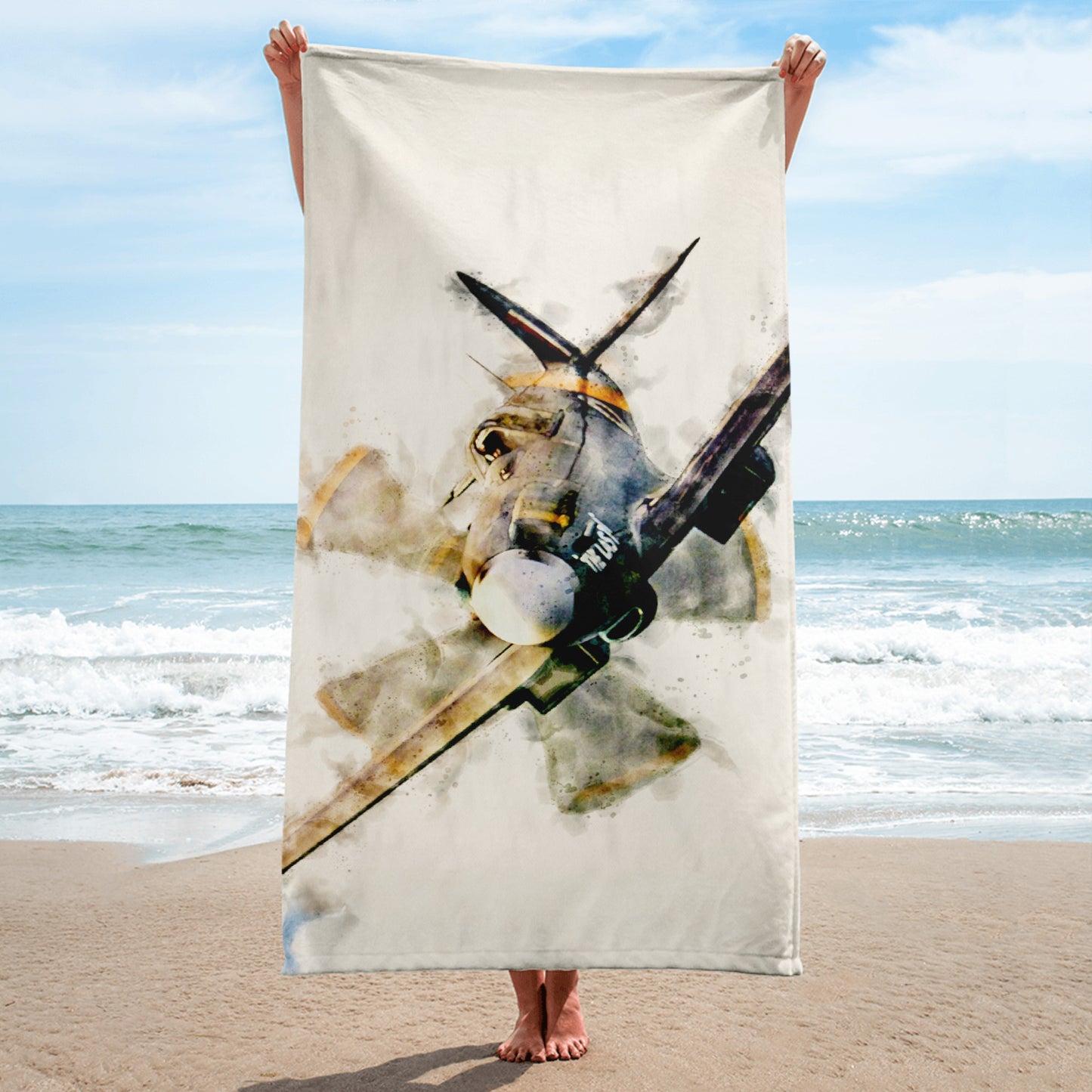 Aquarell Strand-/Badetuch-Kollektion