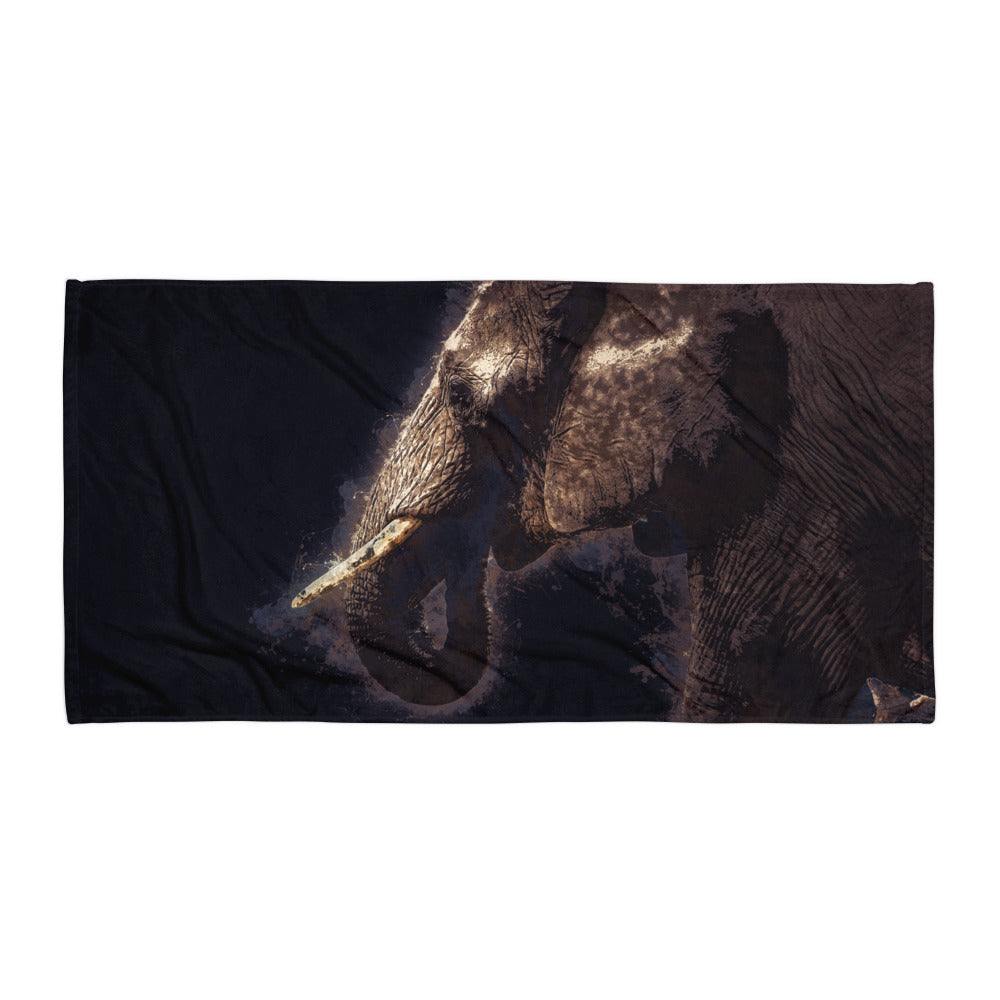Africa's Big Five Printed Beach / Bath Towels