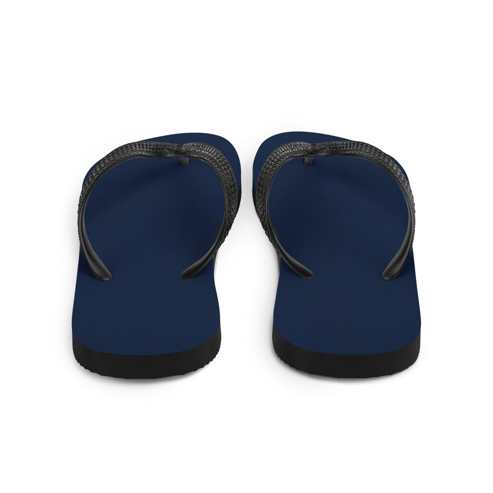 Navy Blue Comfort Flip-Flops
