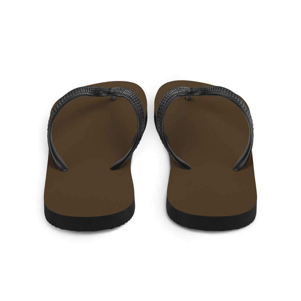 Espresso Brown Comfort Flip-Flops