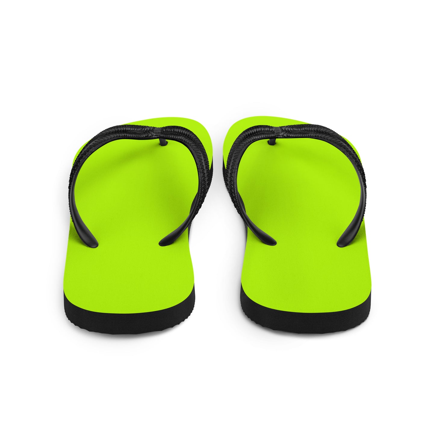 Neon Green Comfort Flip-Flops