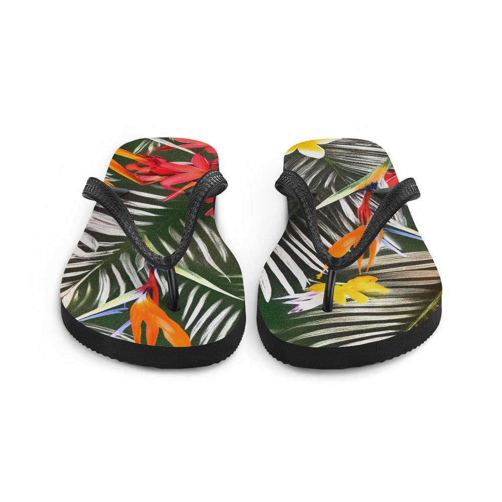 Tropical Jungle Comfort Flip-Flops