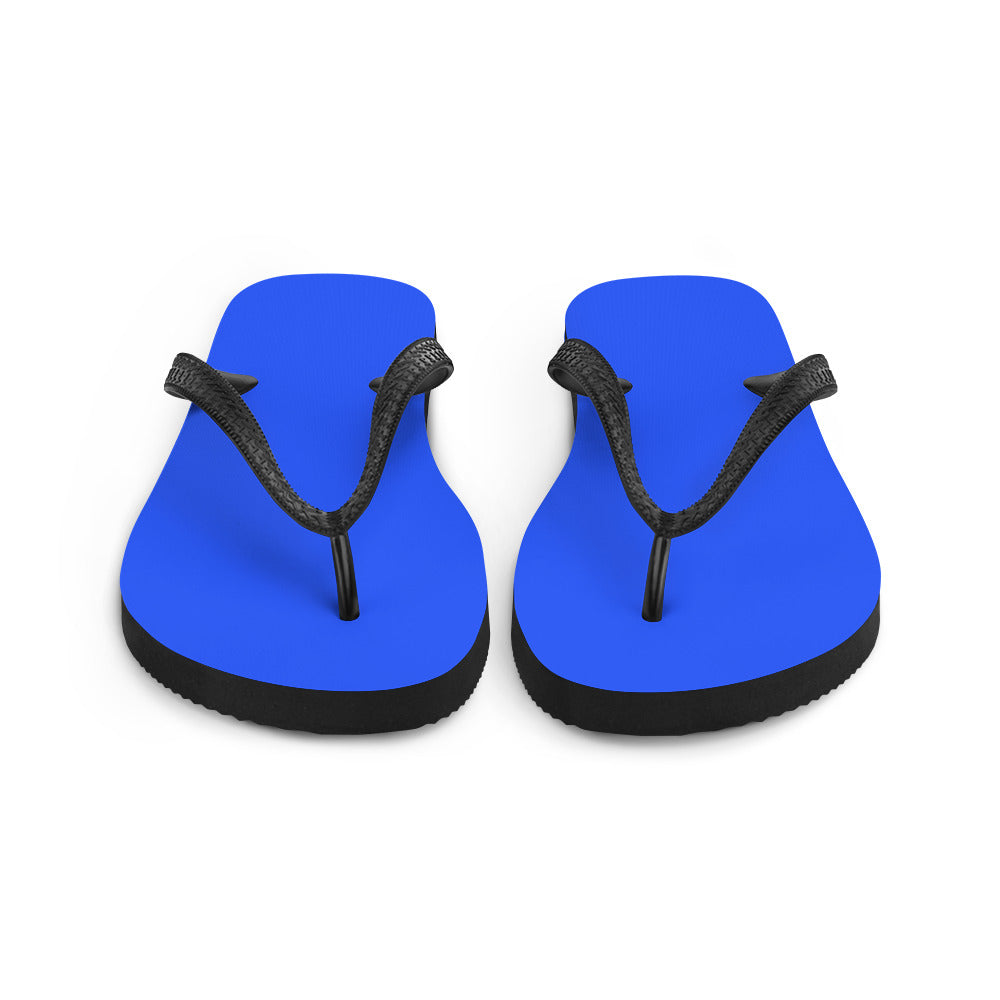 Neon Blue Comfort Flip-Flops