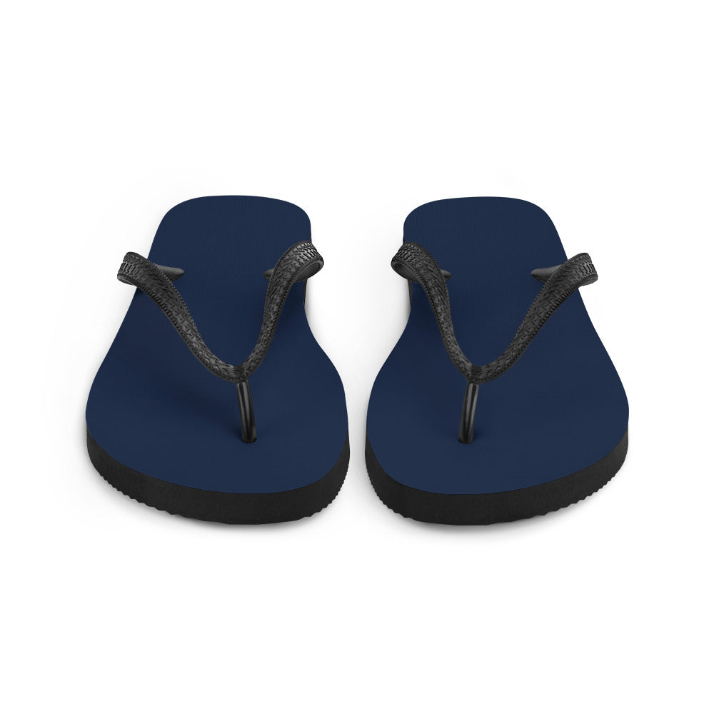 Navy Blue Comfort Flip-Flops