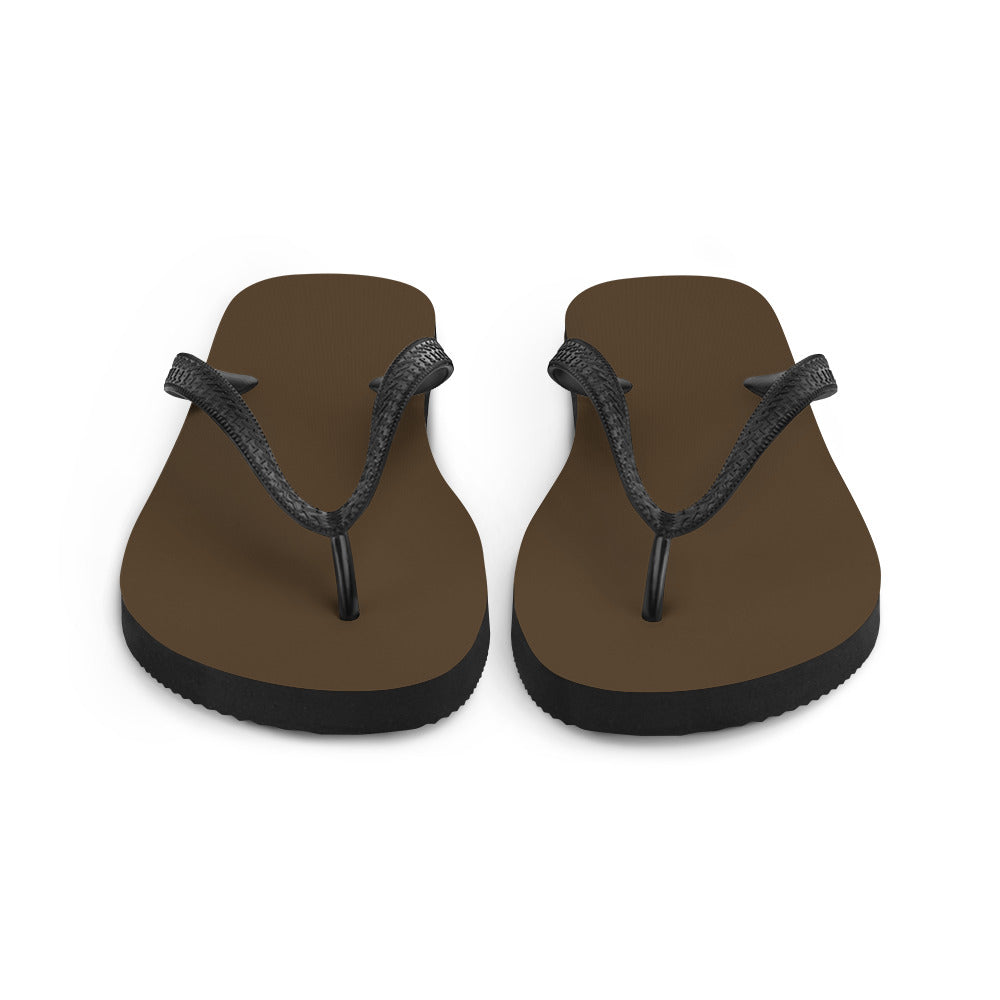 Espresso Brown Comfort Flip-Flops