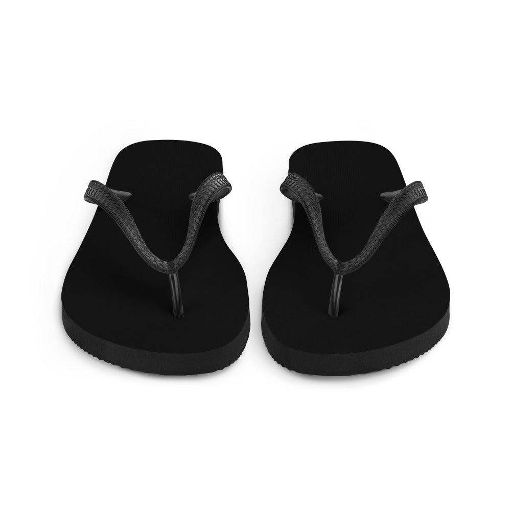 Classic Black Comfort Flip-Flops