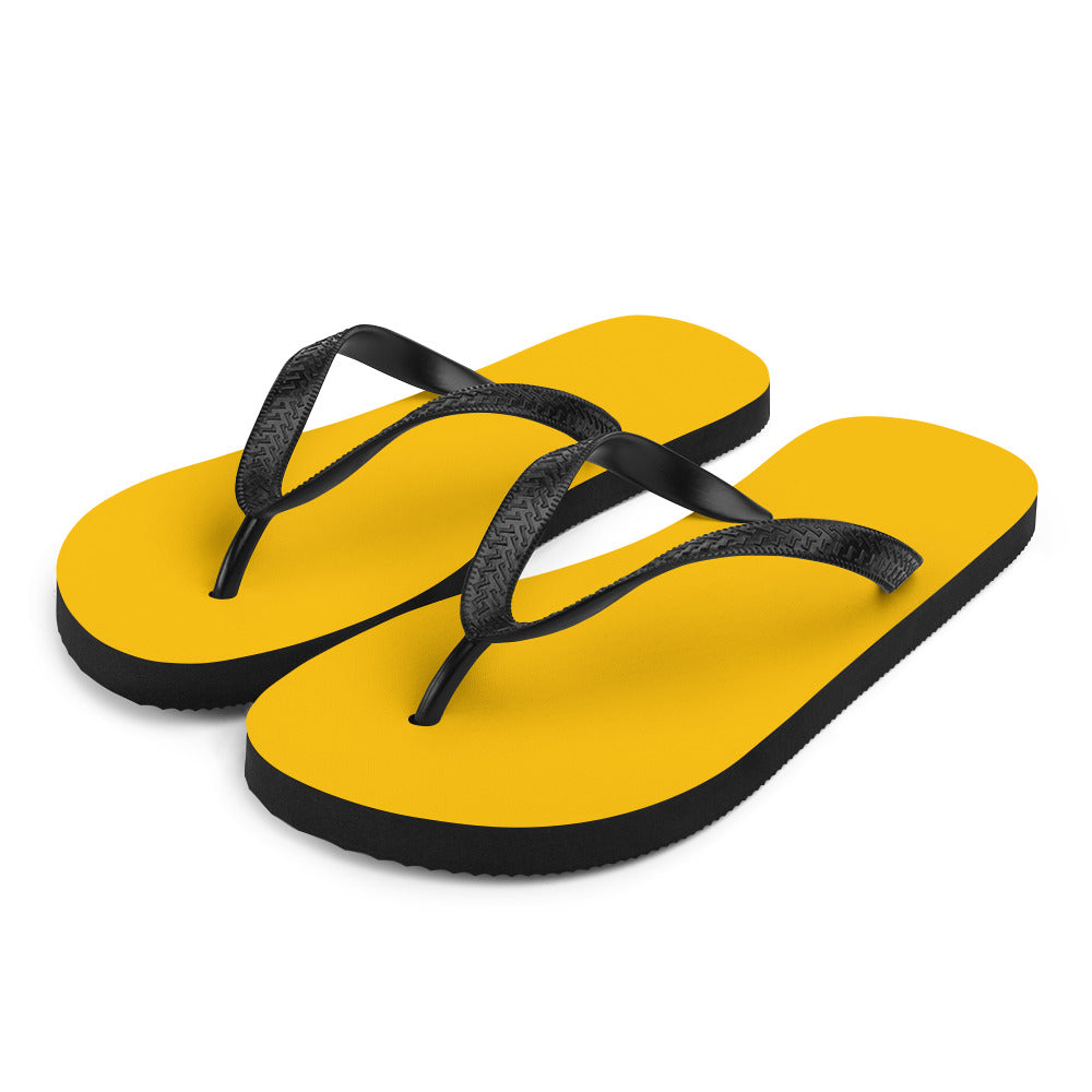 Electric Amber Comfort Flip-Flops