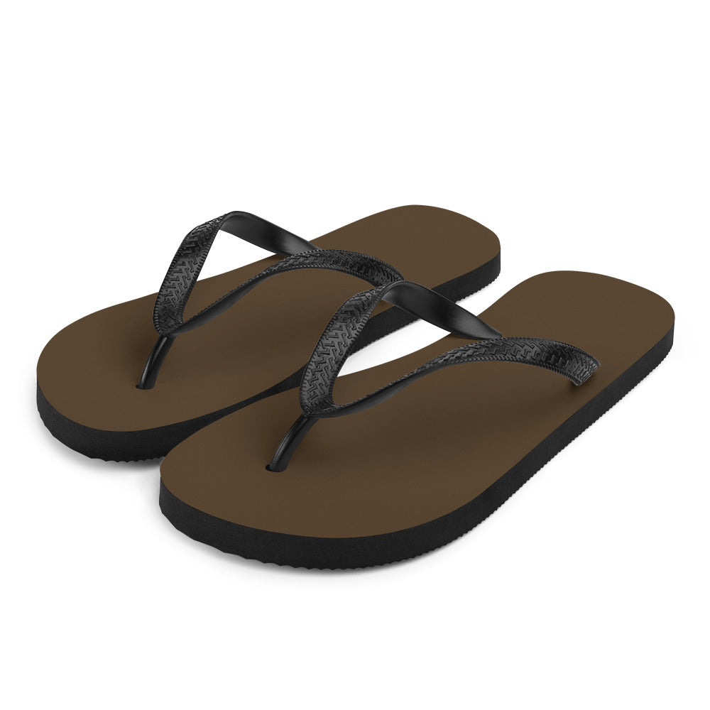 Espresso Brown Comfort Flip-Flops