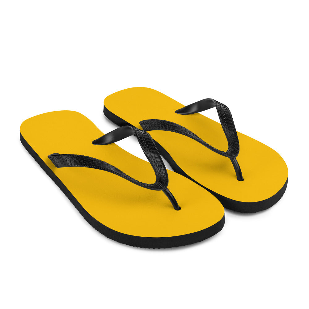 Electric Amber Comfort Flip-Flops