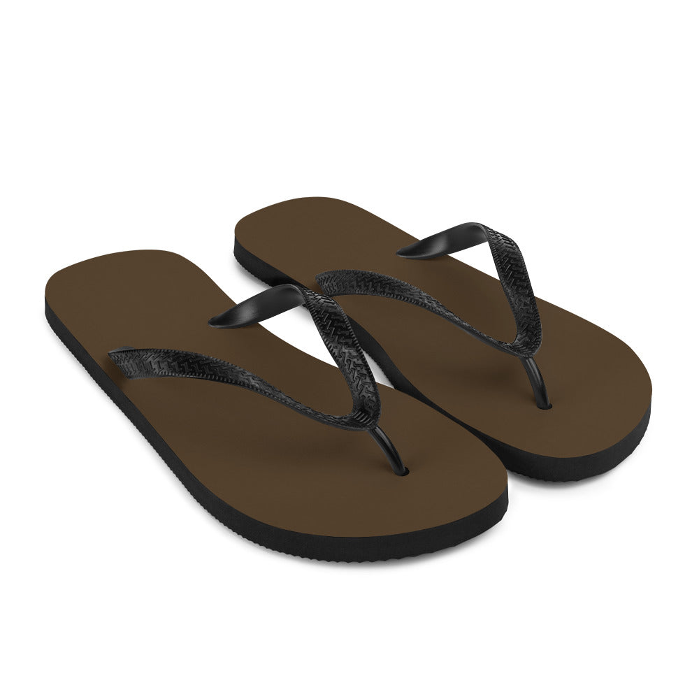 Espresso Brown Comfort Flip-Flops