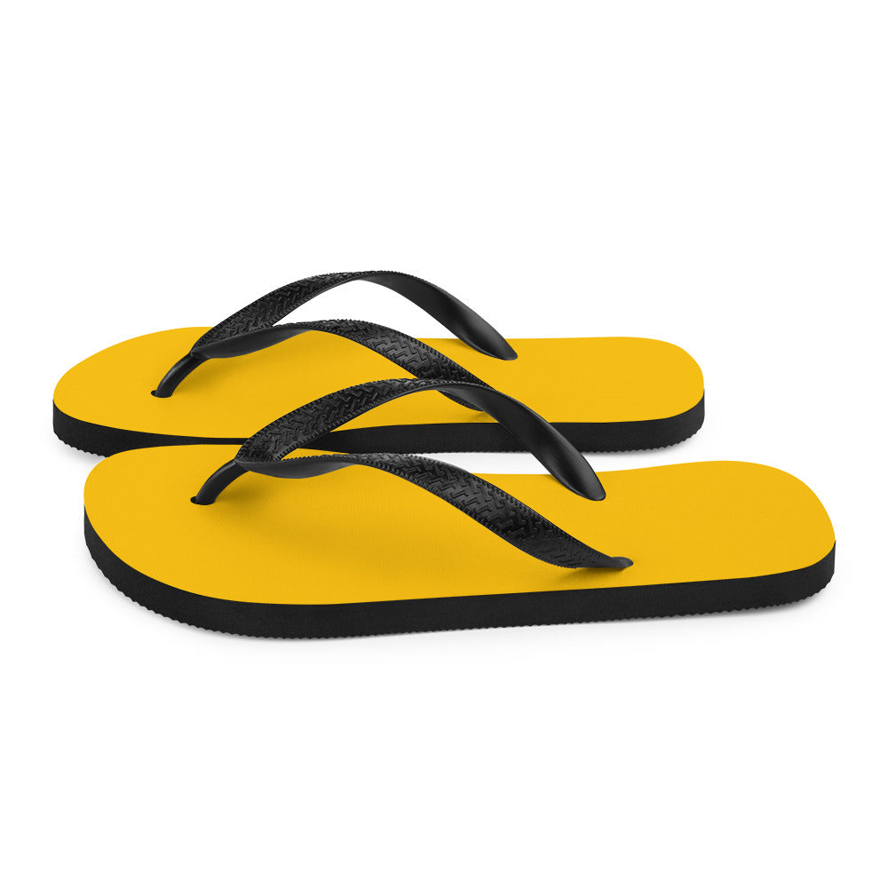 Electric Amber Comfort Flip-Flops