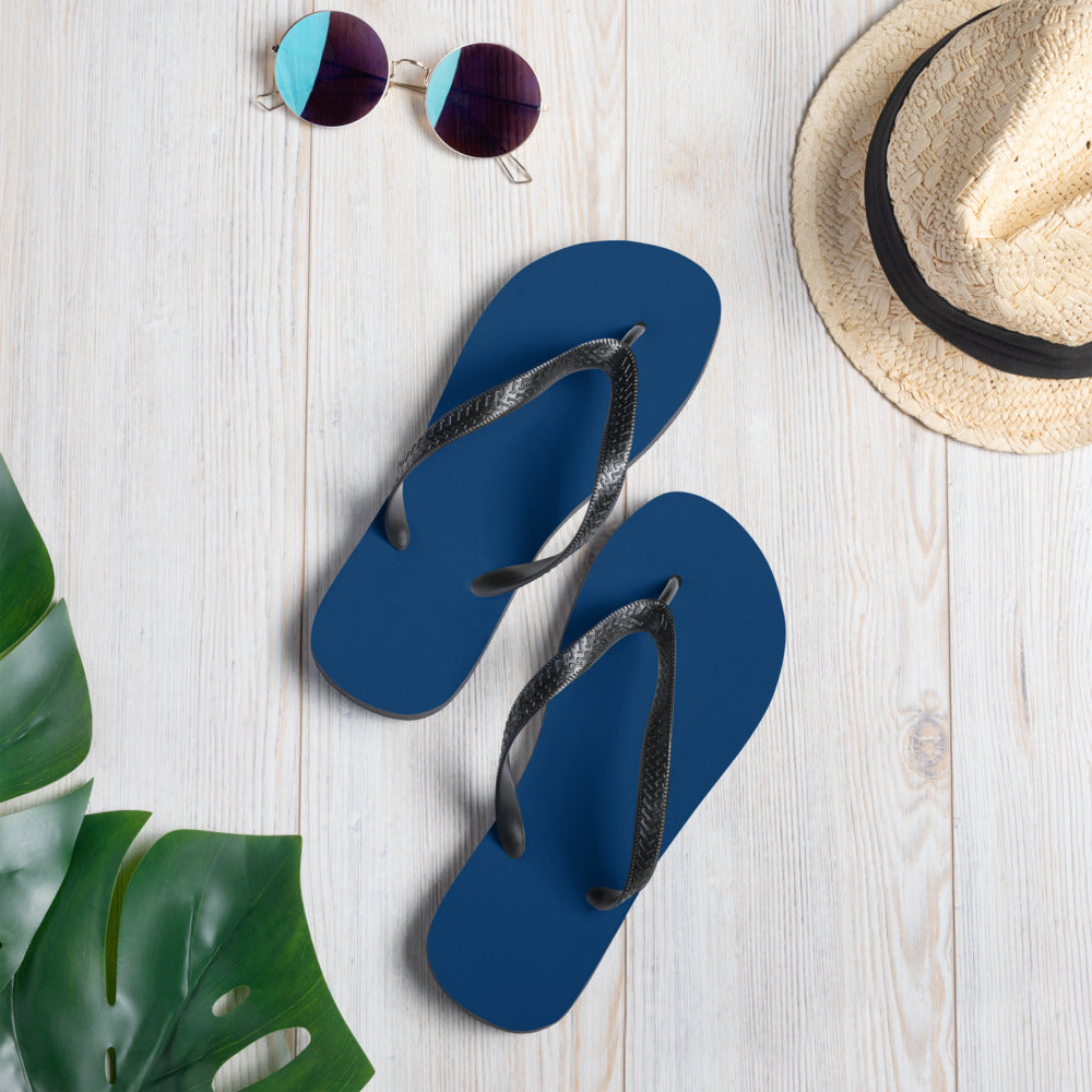 Ocean Blue Comfort Flip-Flops