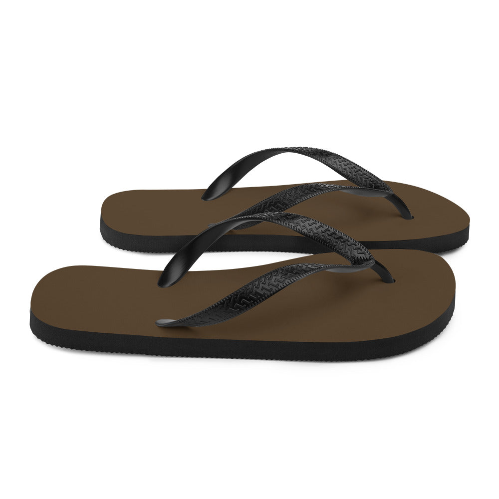 Espresso Brown Comfort Flip-Flops